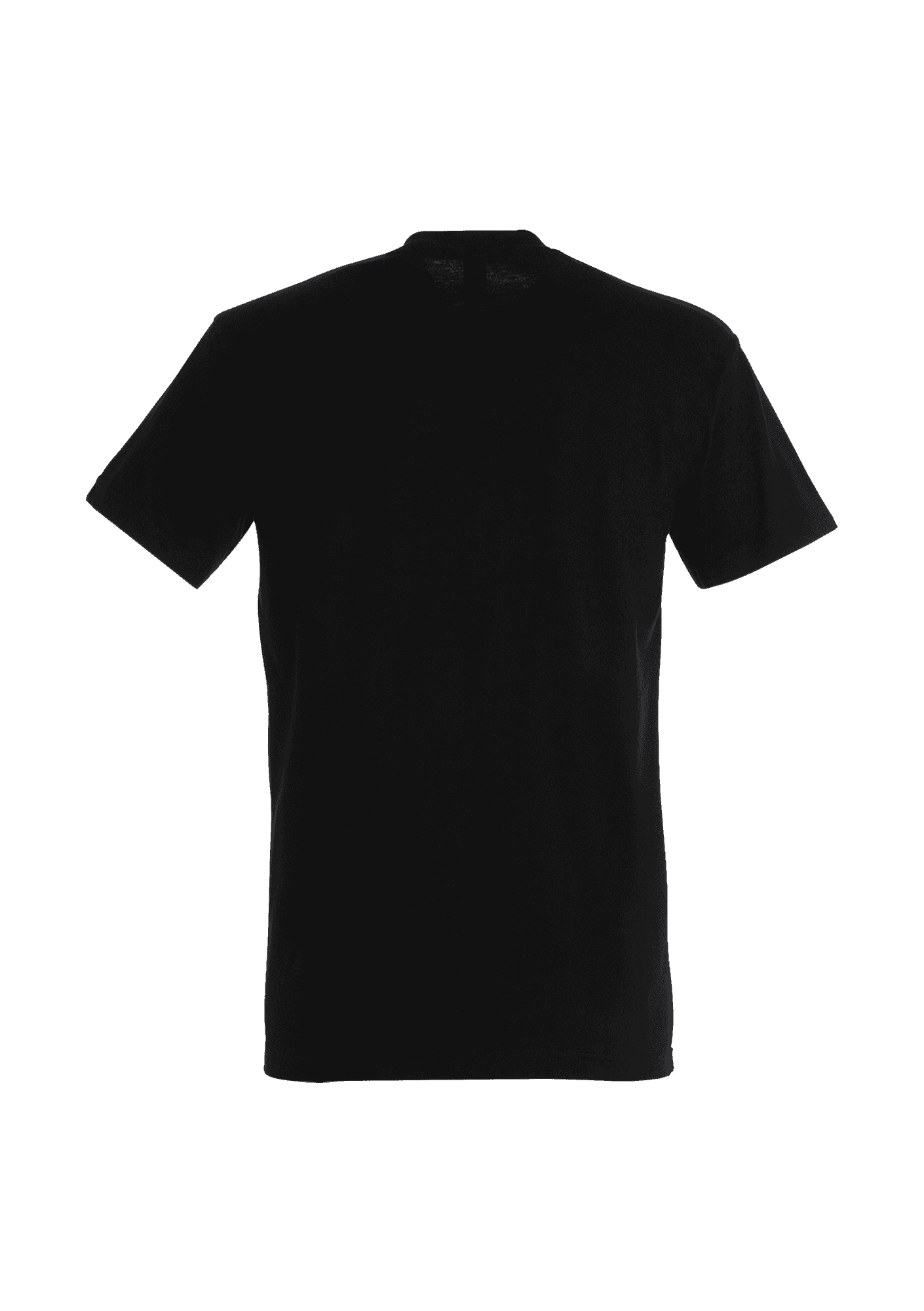 Camiseta negra para hombre 190g 013 TOMA 2 ALICANTE - TOM13-IMPERIALNOIRDOS