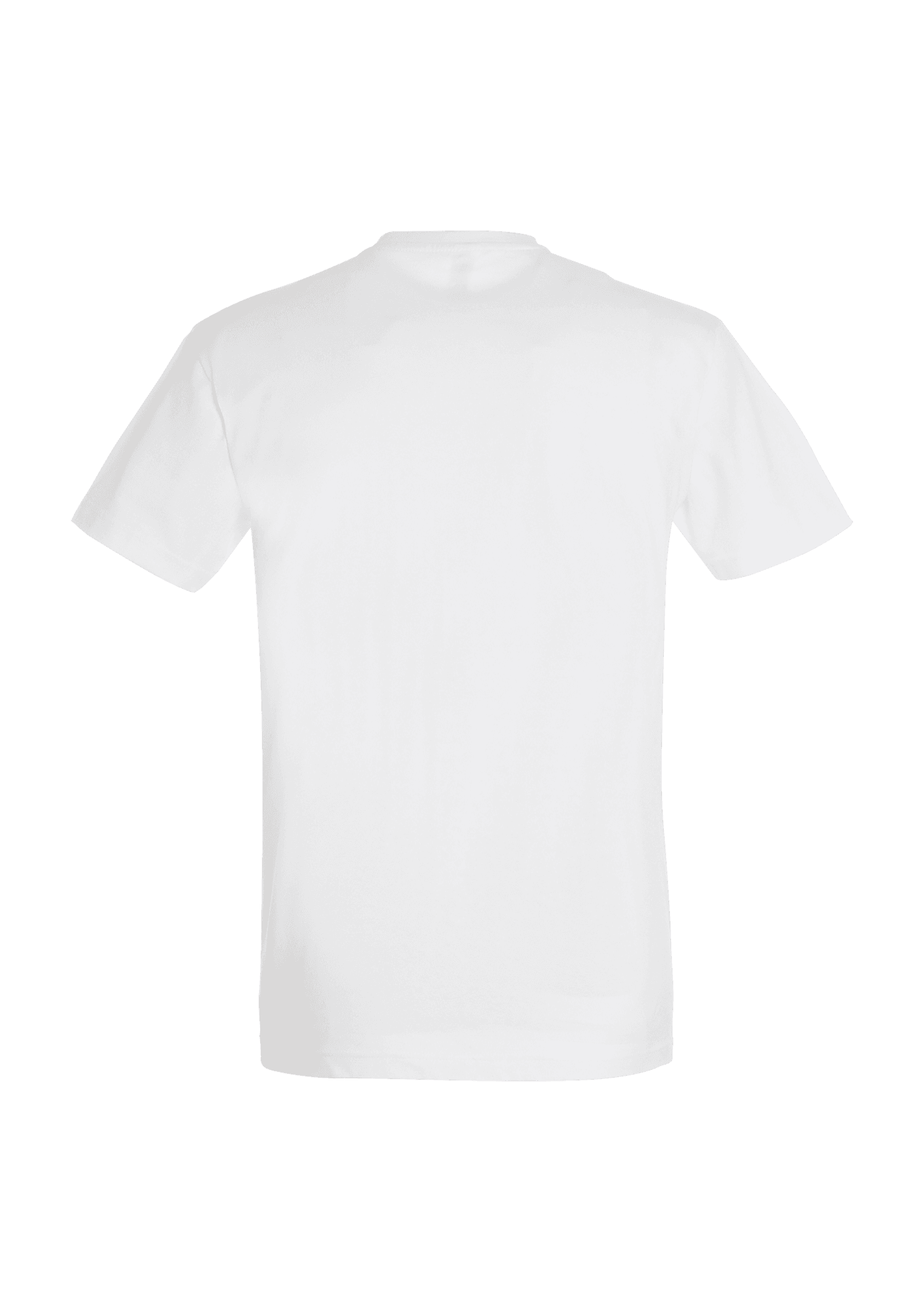 Camiseta blanca para hombre 190g 014 TOMA 2 ALICANTE - TOM14-IMPERIALBLANCDOS